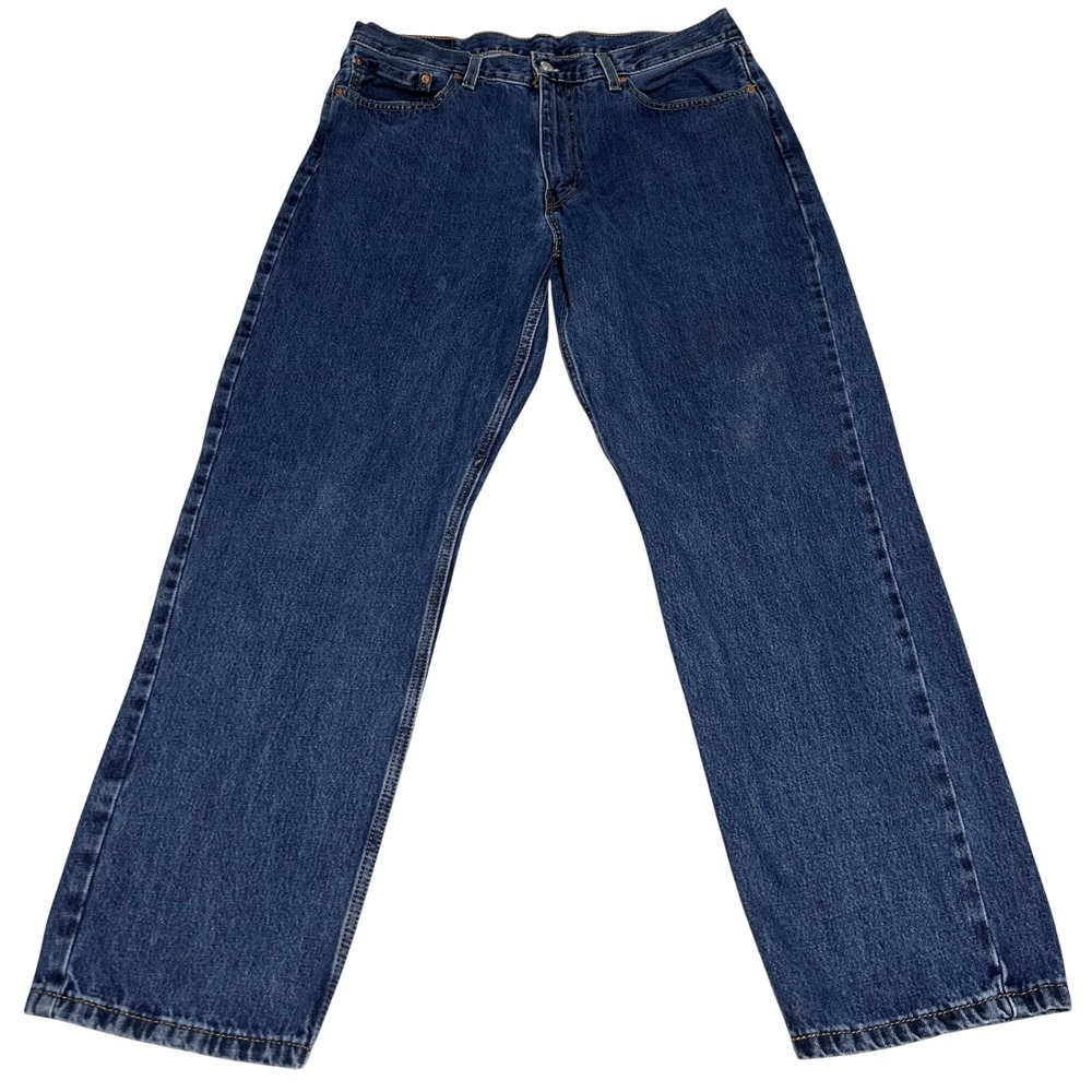 Y2K Levi's 550 Relaxed Fit Jeans Mens 36x32 Blue Denim Straight Leg Pants